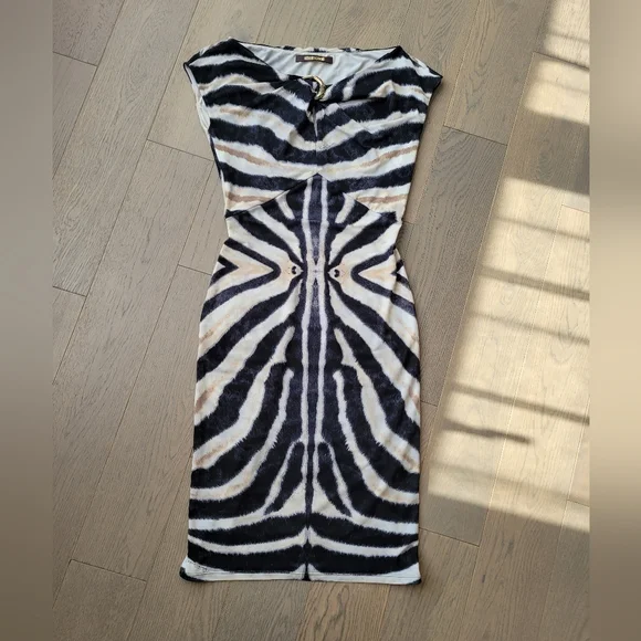 Roberto Cavalli zebra print dress - Picture 5 of 5
